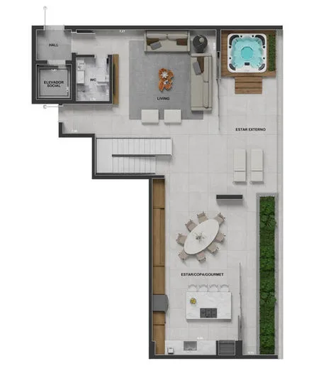 Planta do apartamento — referência 011666 57c45366509041a29a79df375b592418~mv2