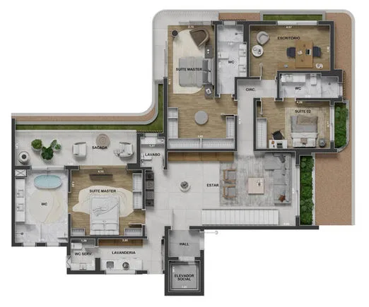 Planta do apartamento — referência 011666 8314b9d794834050a2004d74b7505176~mv2