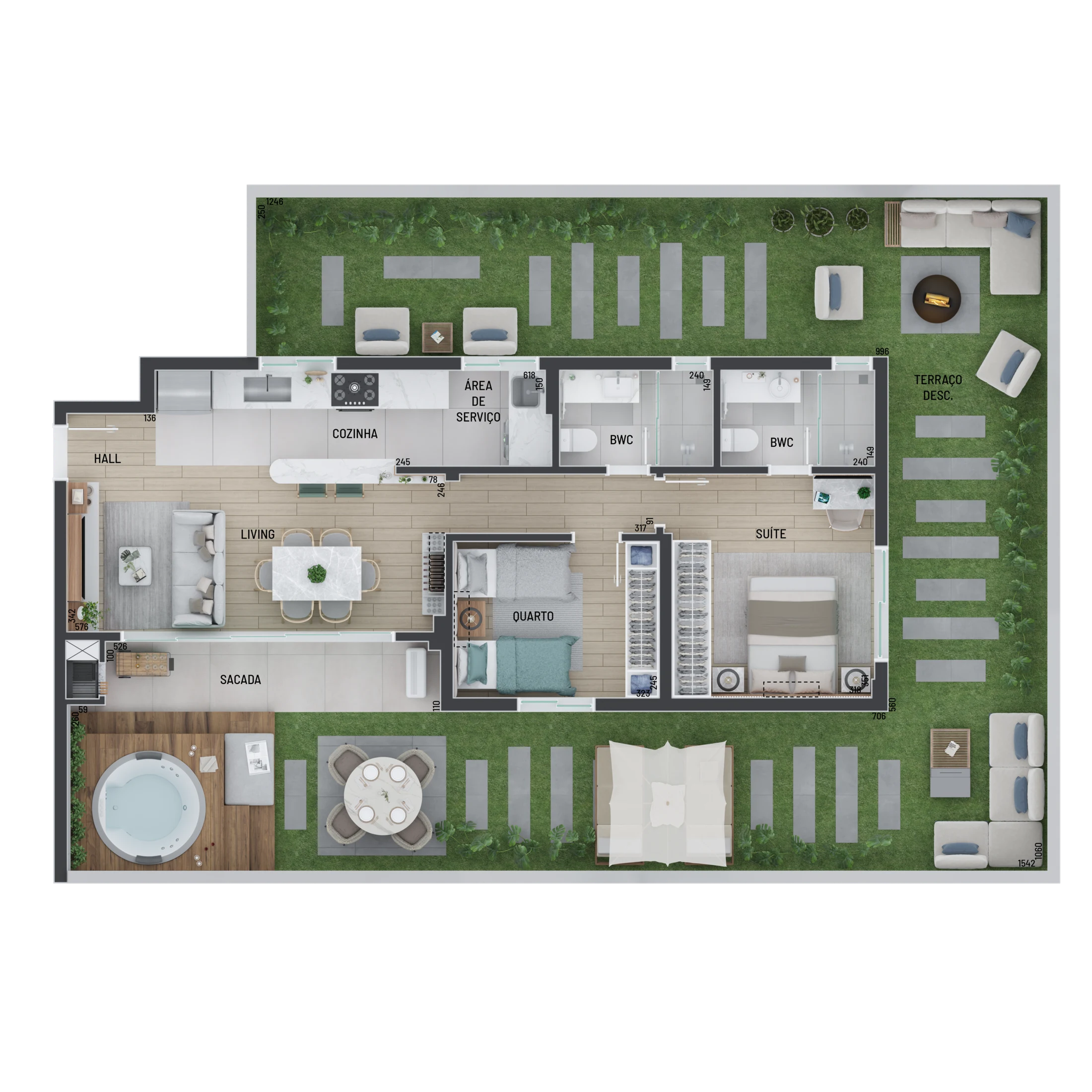 Planta do empreendimento