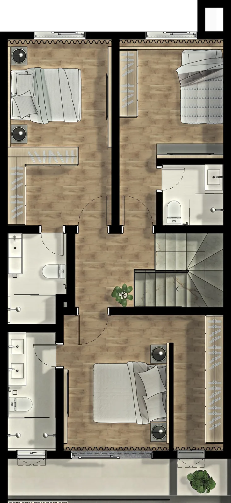 Planta da residência