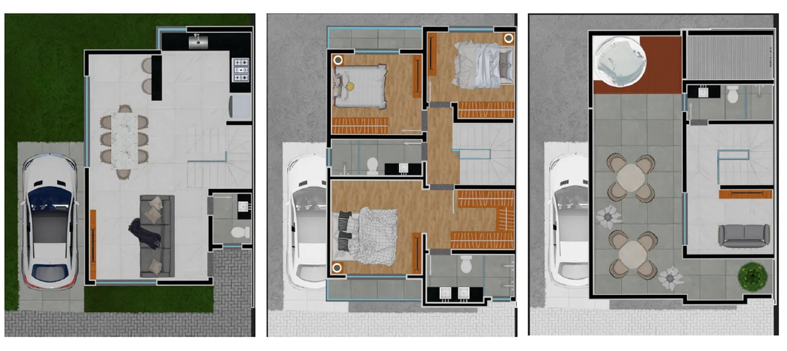 Planta da residência