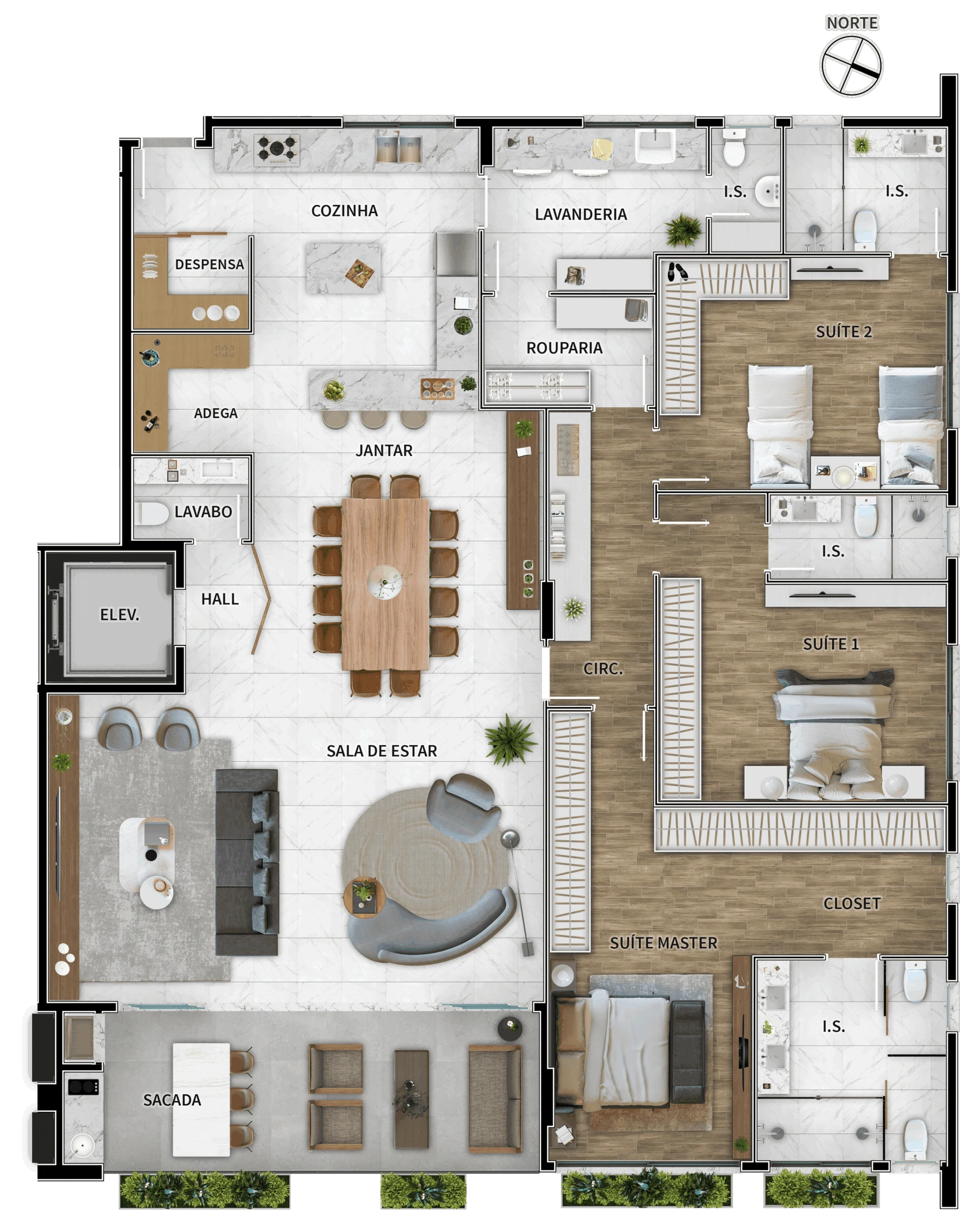 Planta do empreendimento