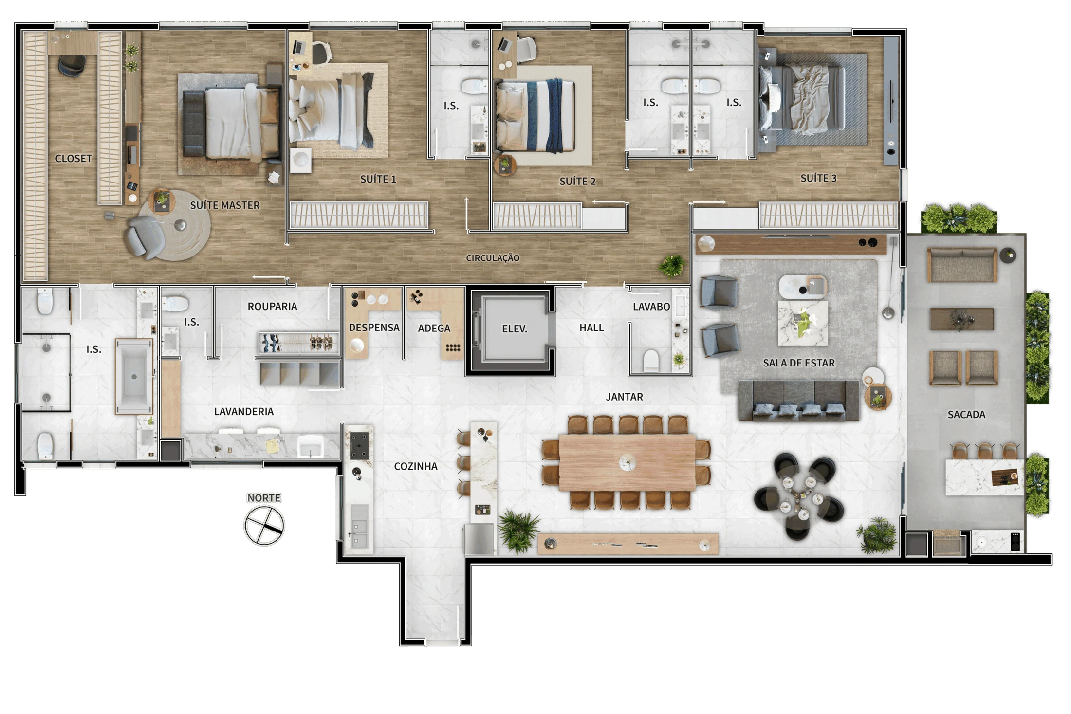 Planta do empreendimento