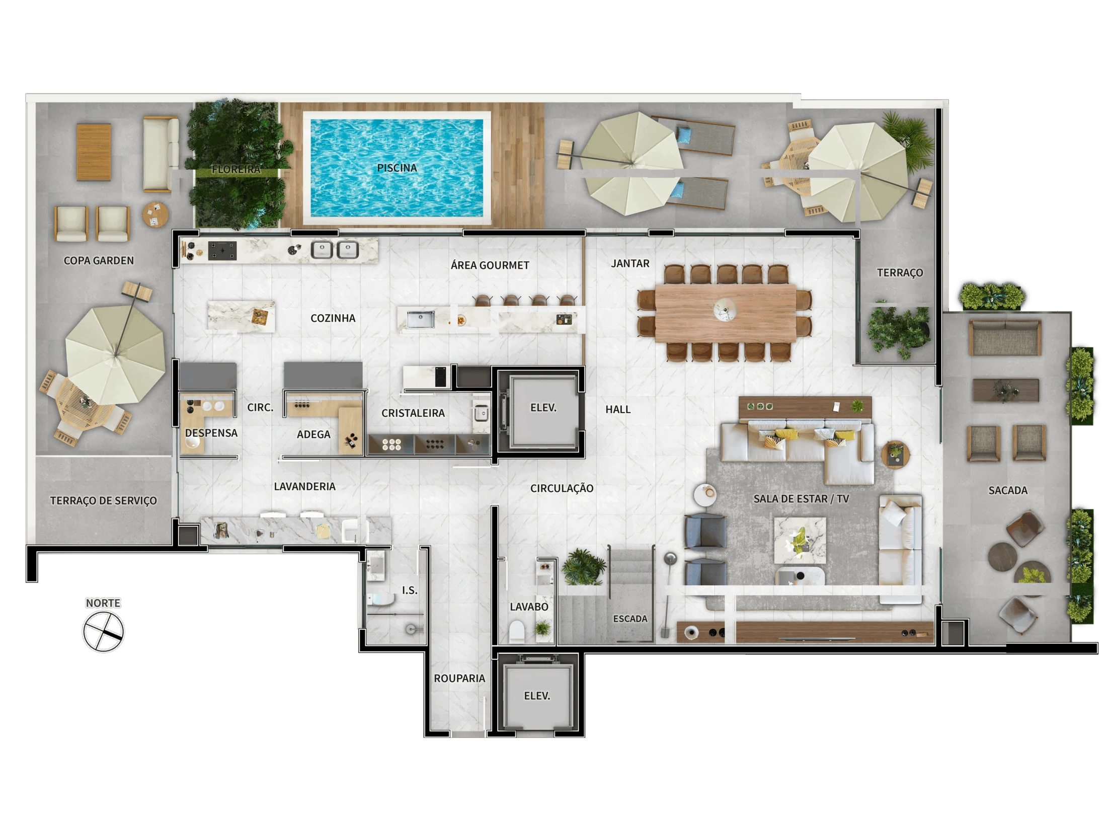 Planta do empreendimento