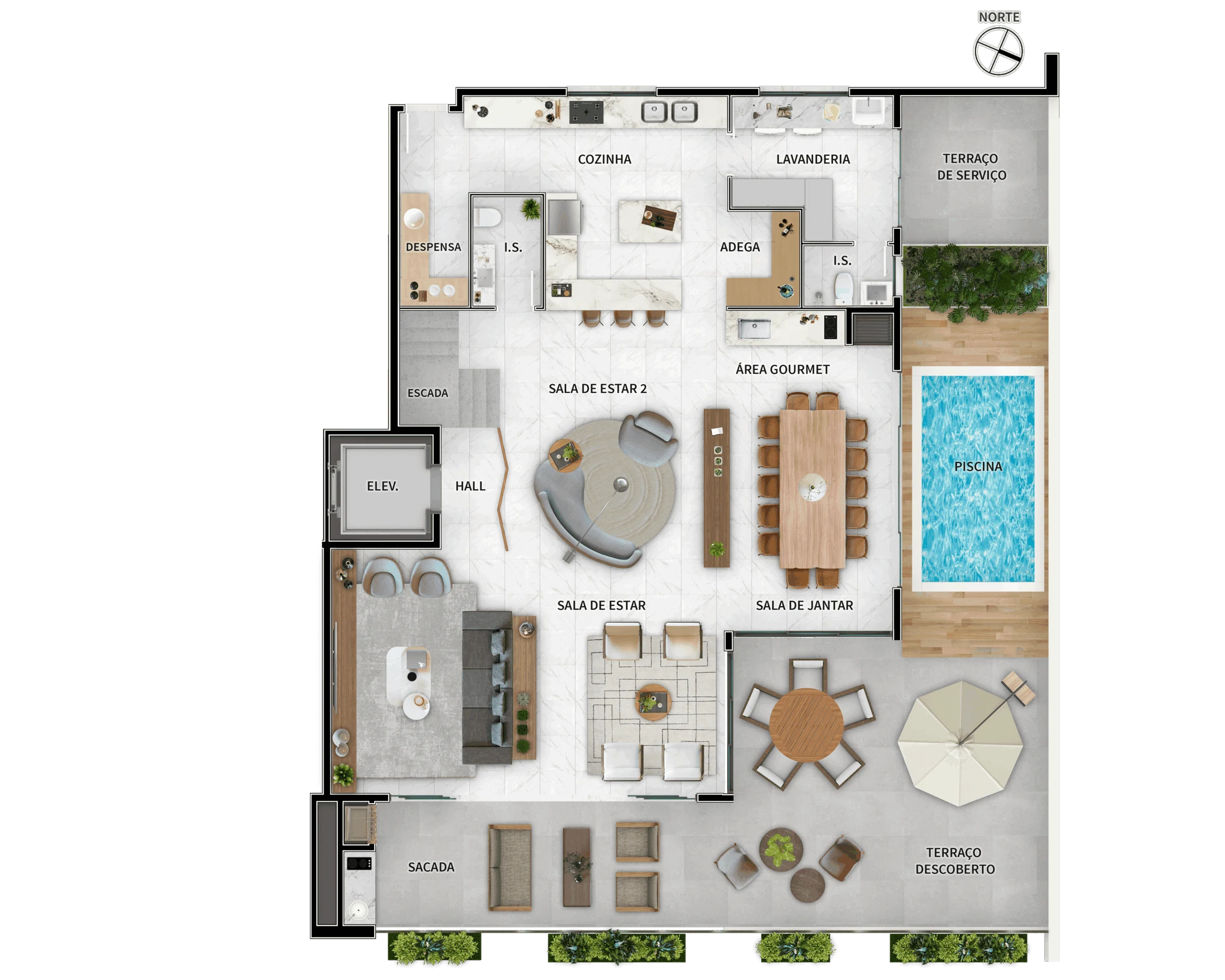 Planta do empreendimento