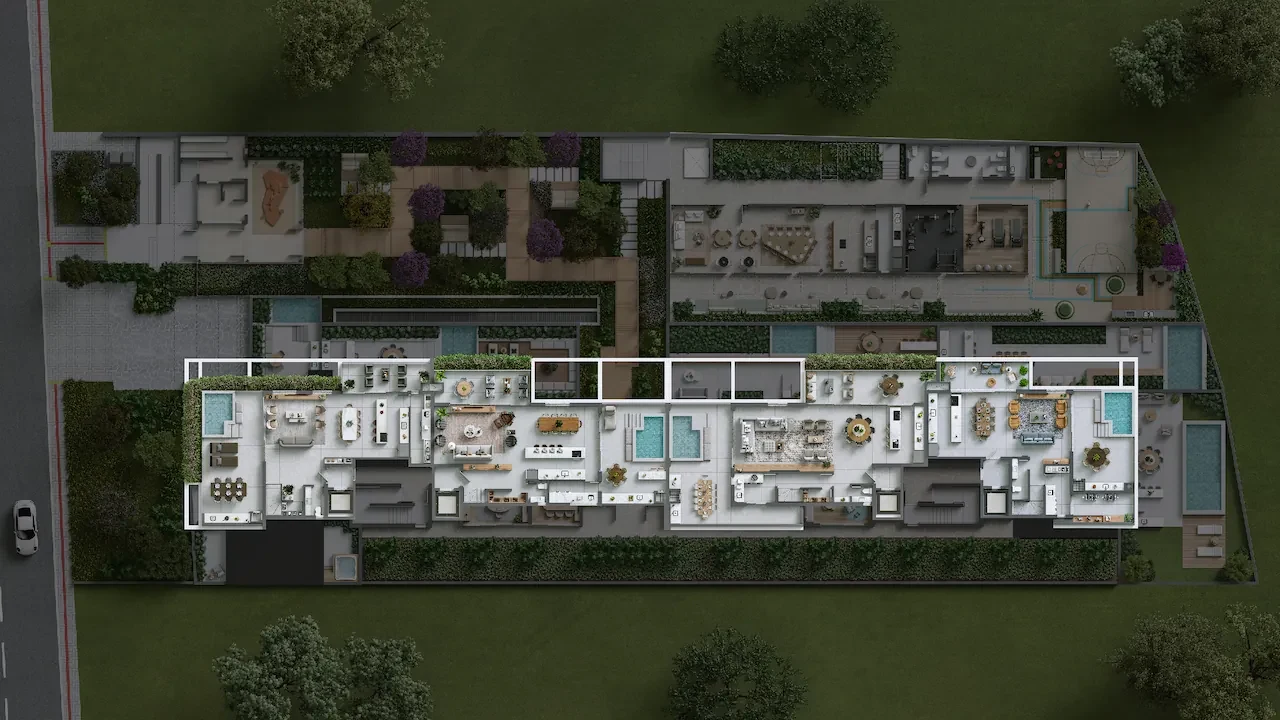 Planta do empreendimento
