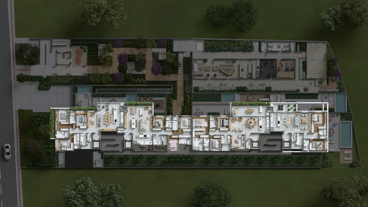 Planta do empreendimento