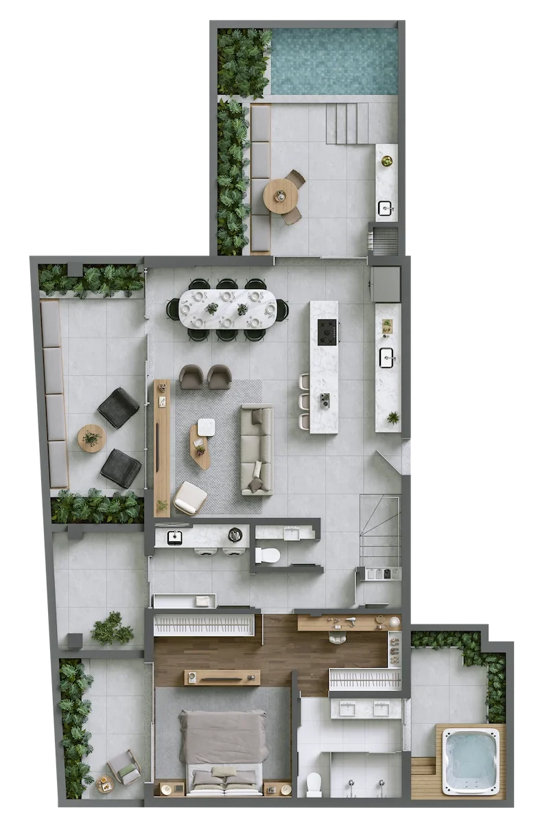Planta do empreendimento