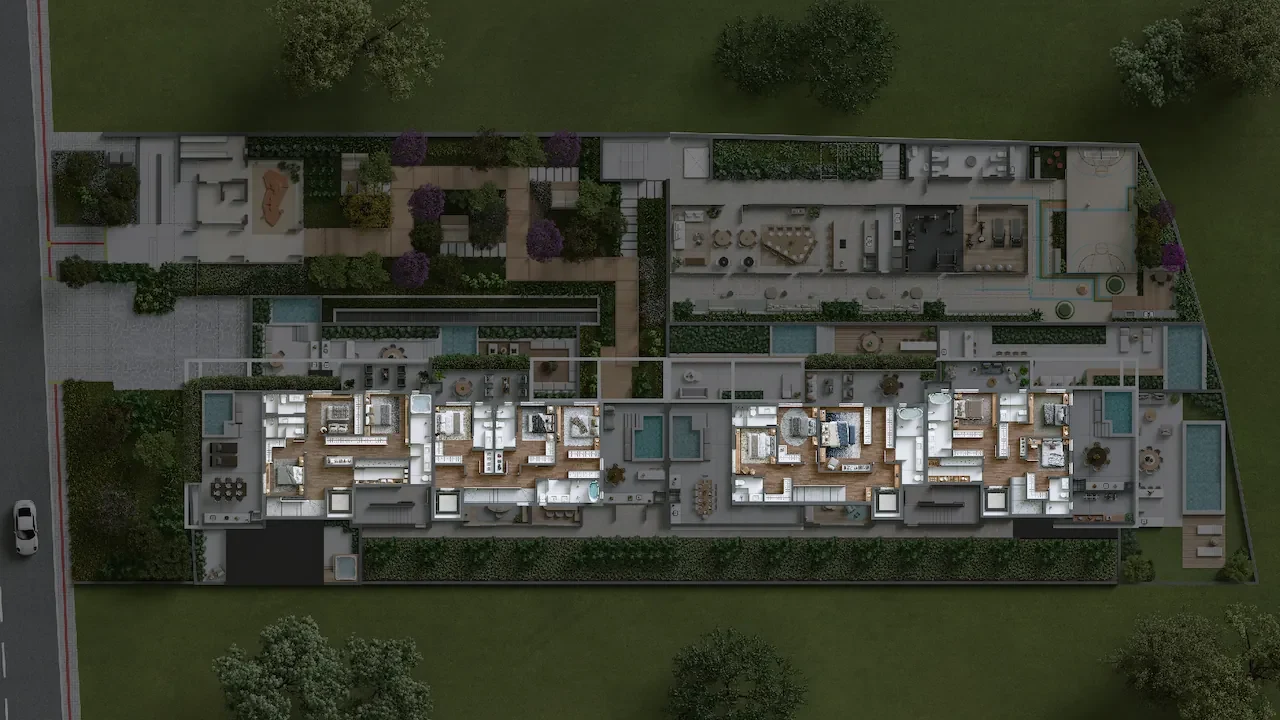 Planta do empreendimento