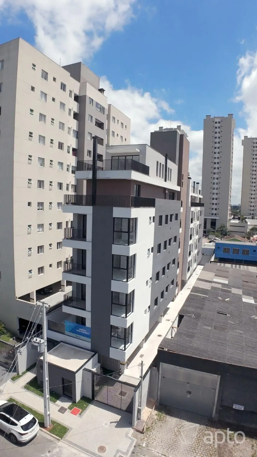 Fachada do empreendimento