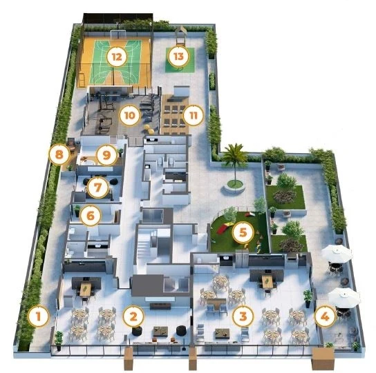 Planta do empreendimento