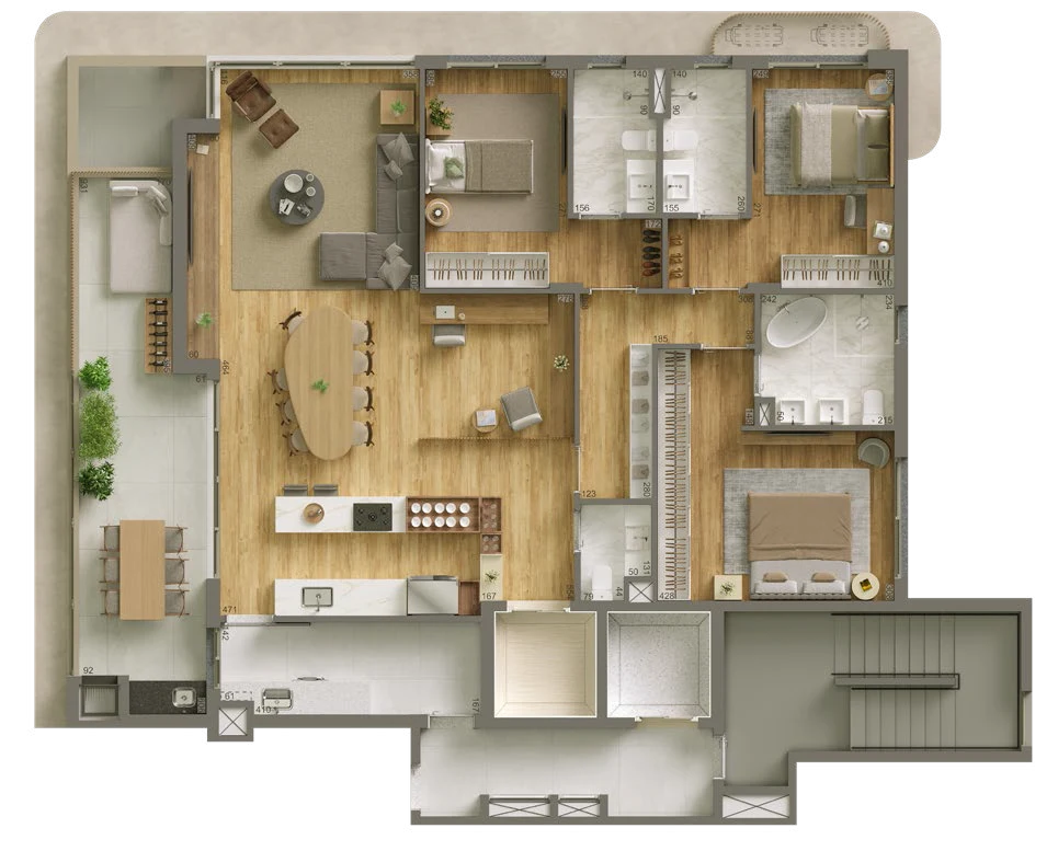 Planta do empreendimento