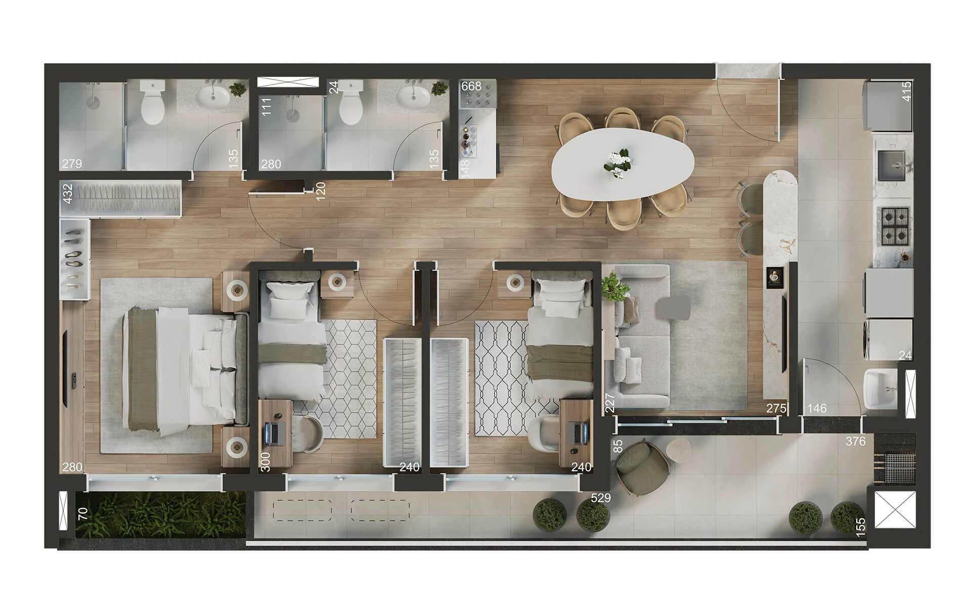Planta do empreendimento
