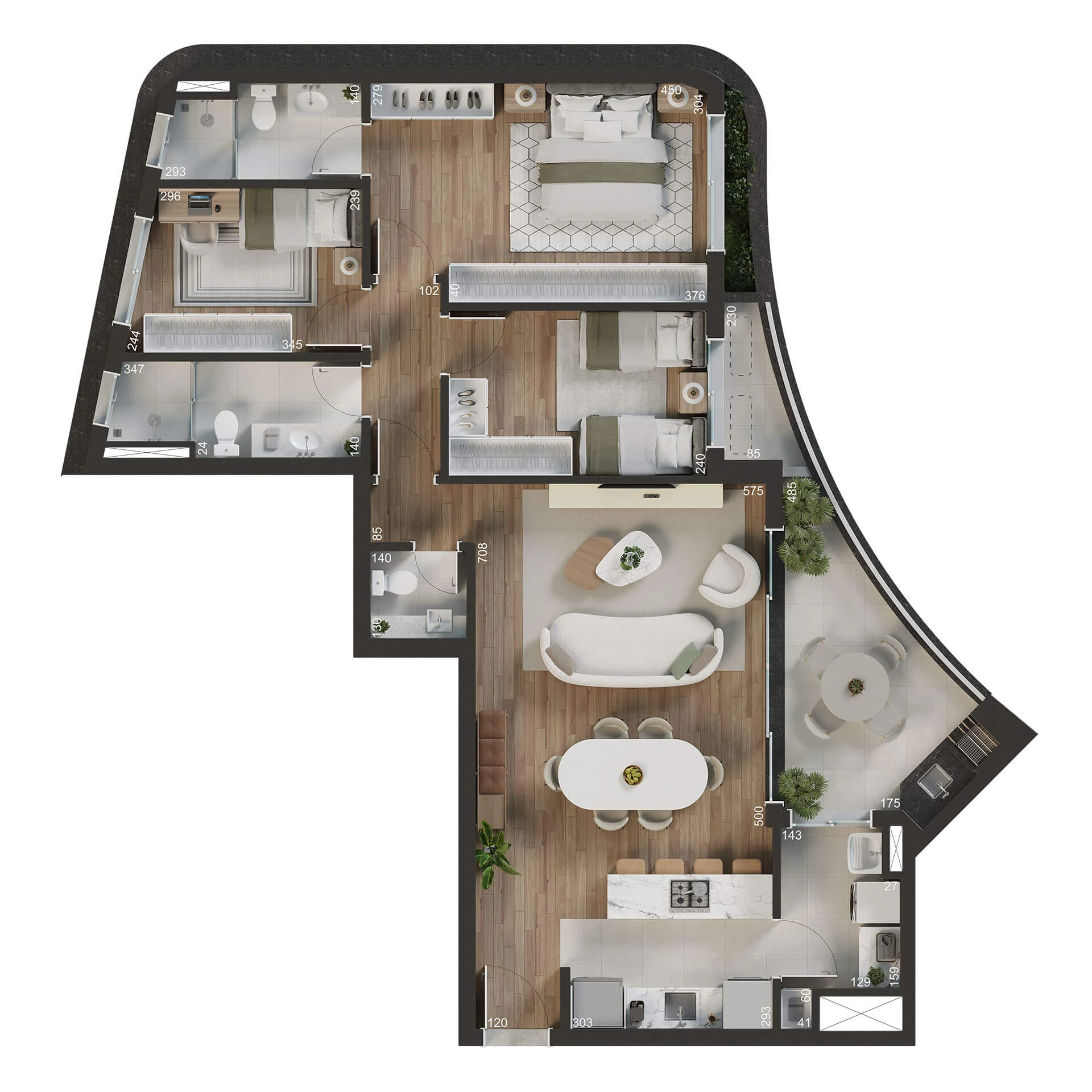 Planta do empreendimento