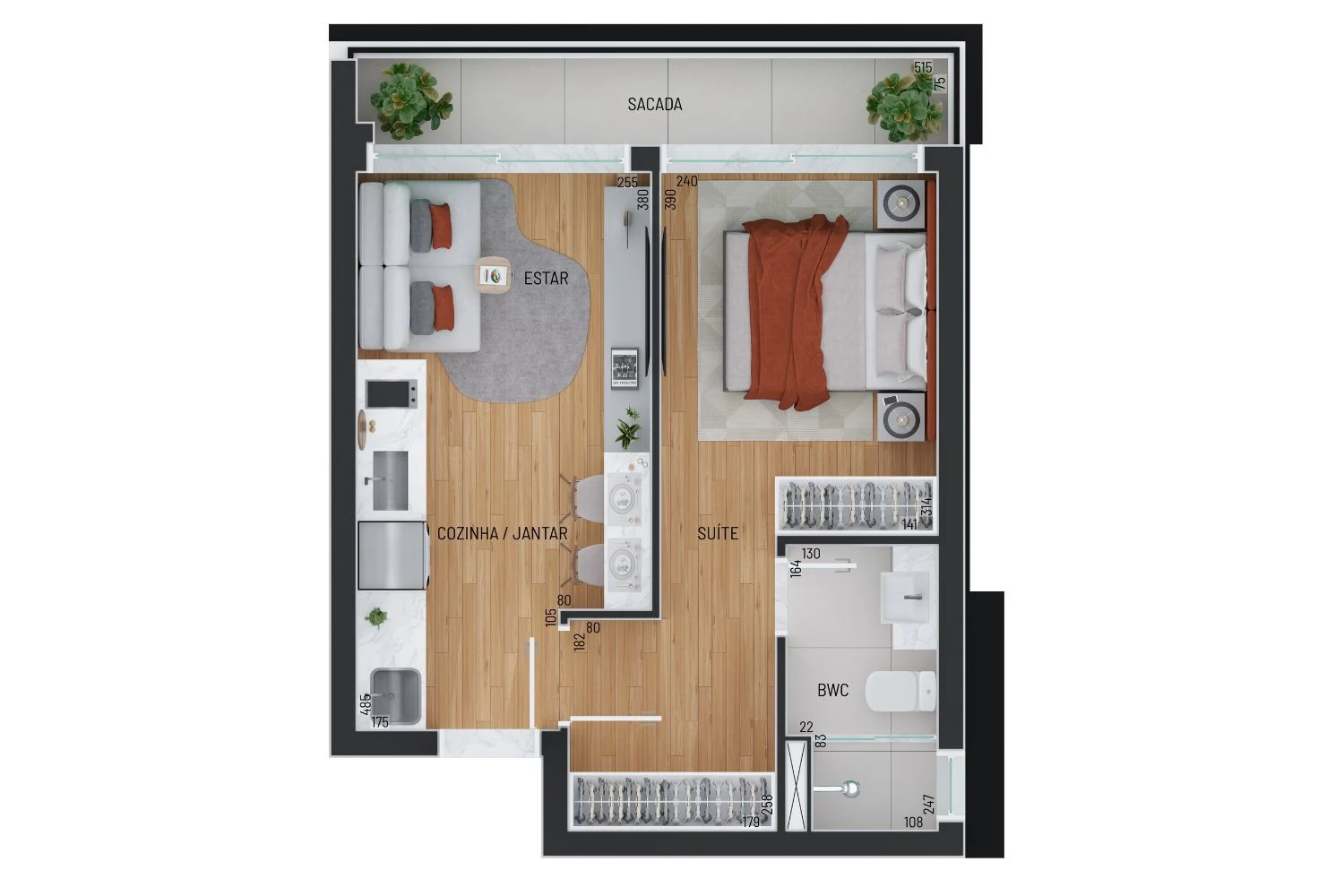 Planta do empreendimento