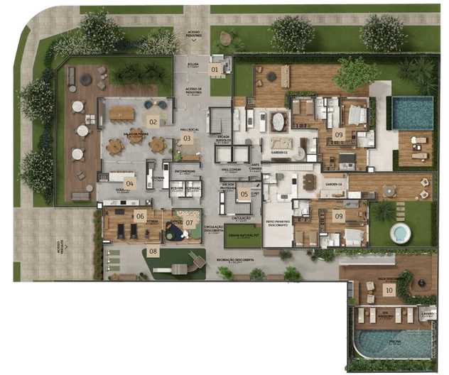 Planta do empreendimento