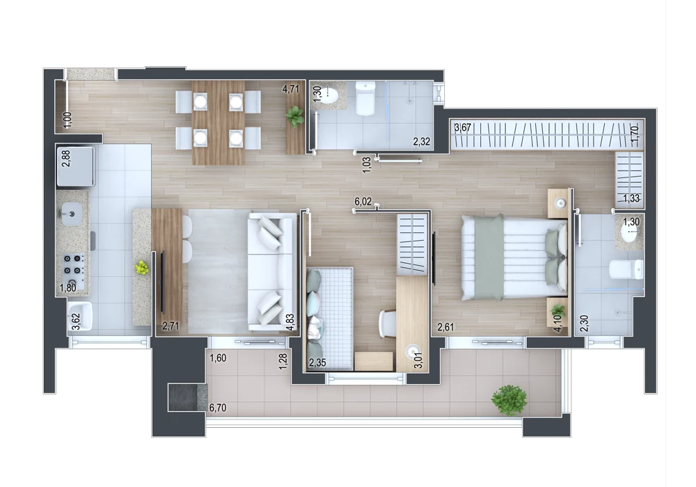 Planta do empreendimento
