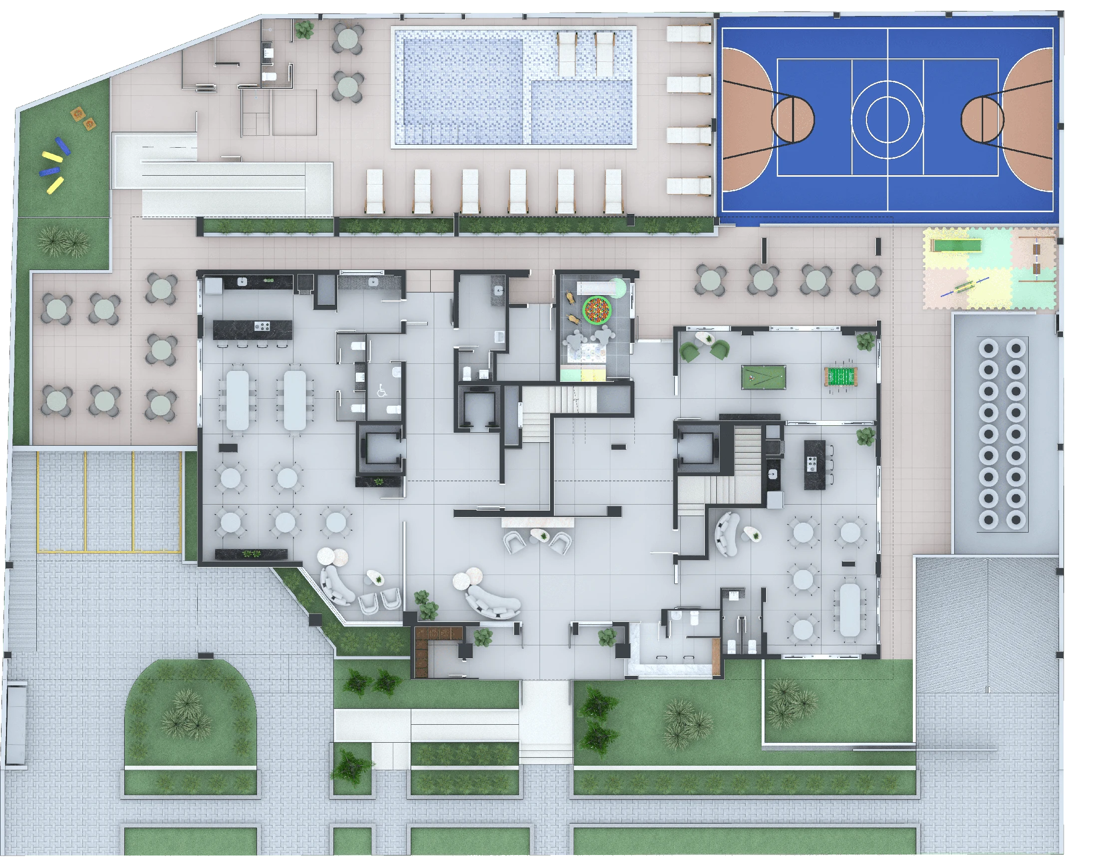 Planta de implantação