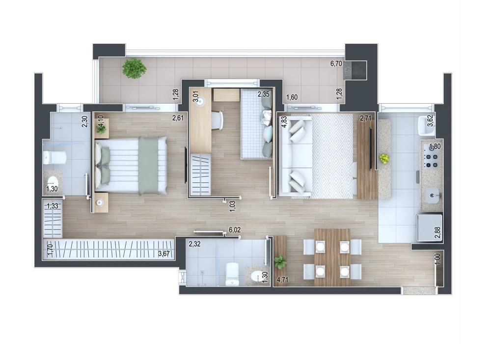 Planta do empreendimento