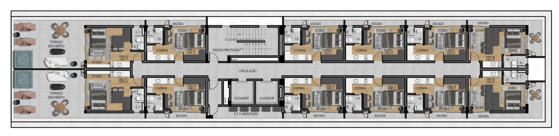 Planta do empreendimento