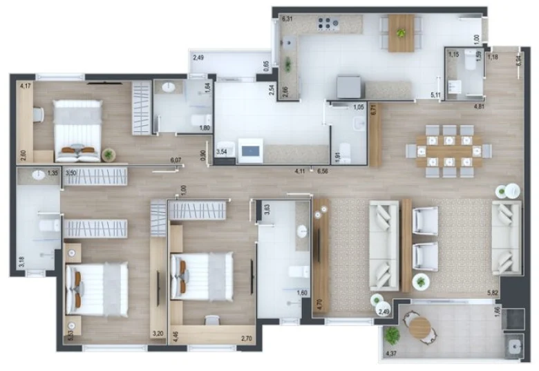 Planta do empreendimento