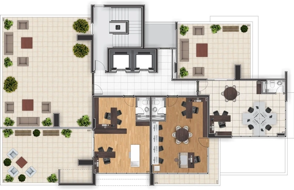 Planta do 7º andar