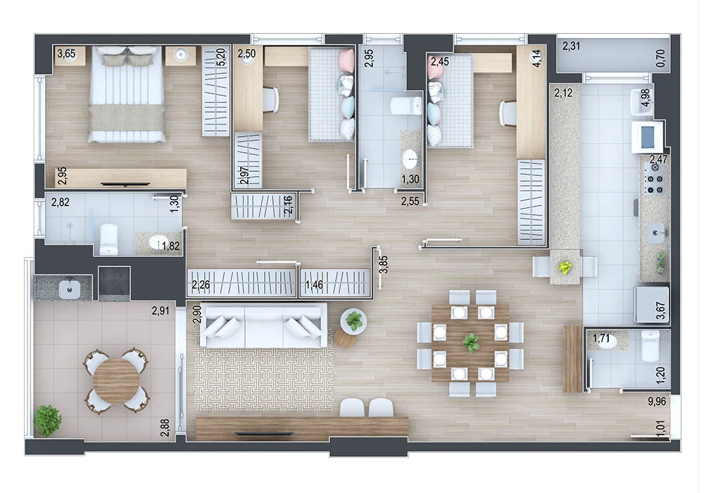 Planta do empreendimento