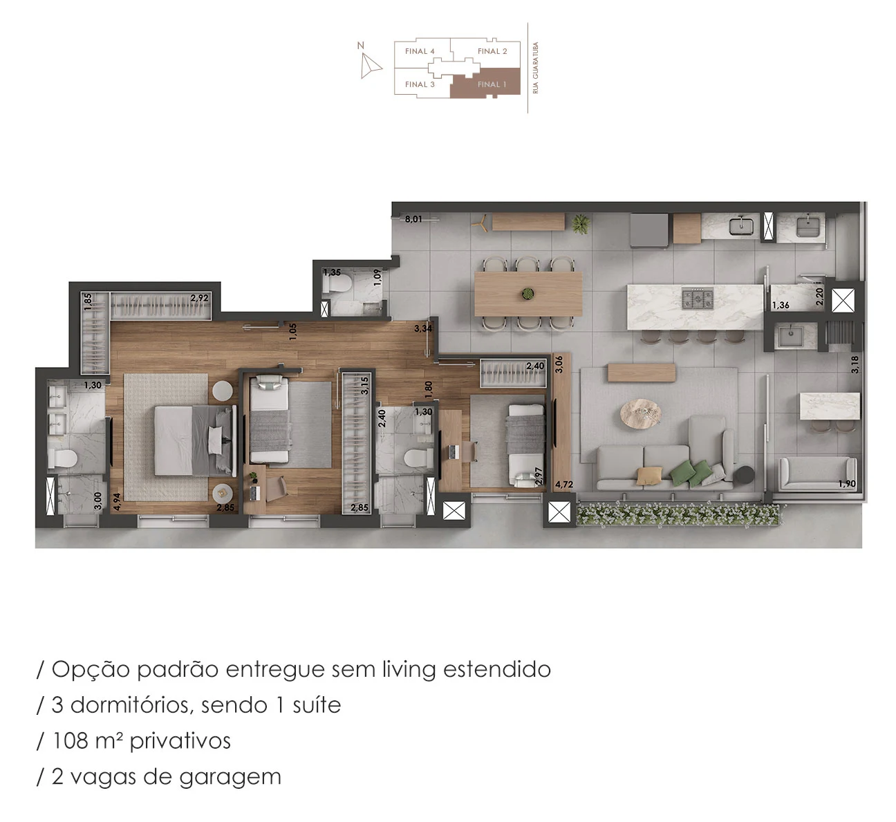 Planta do empreendimento