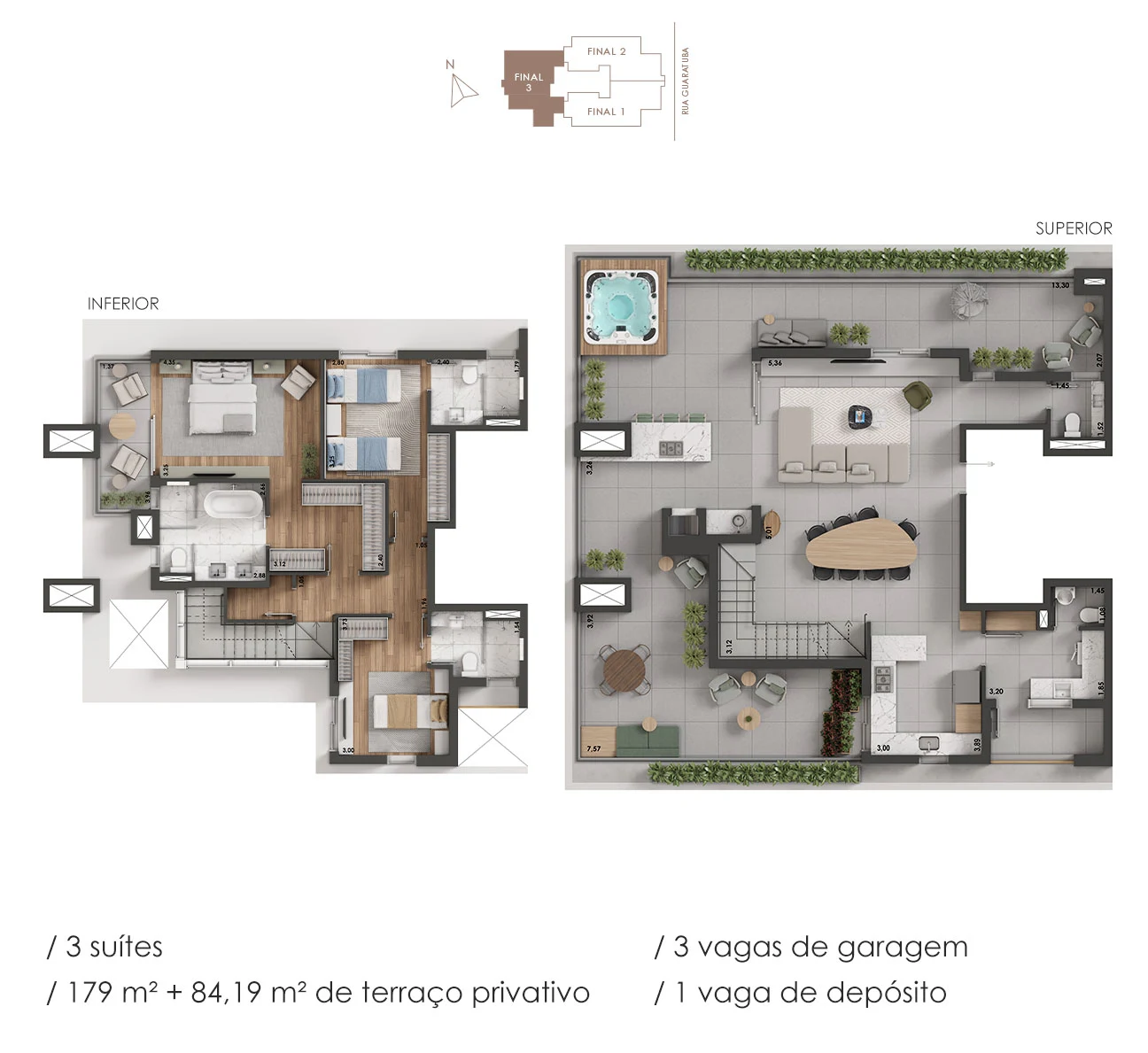 Planta do empreendimento