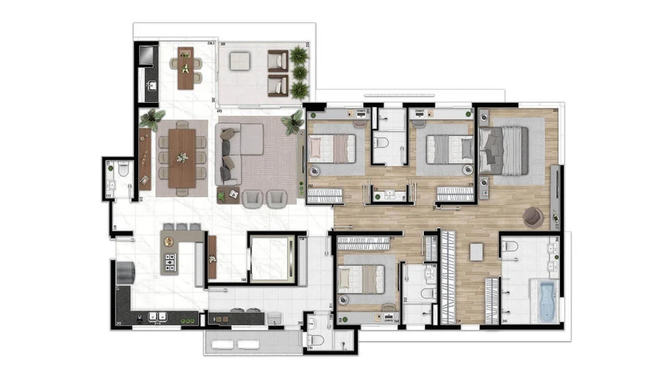 Planta do empreendimento