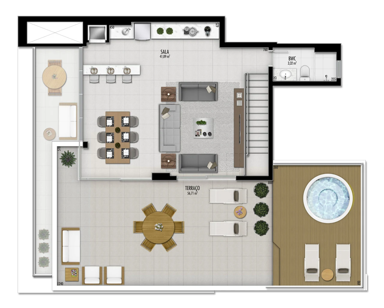 Planta do empreendimento