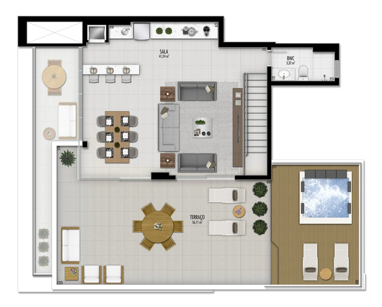 Planta do empreendimento