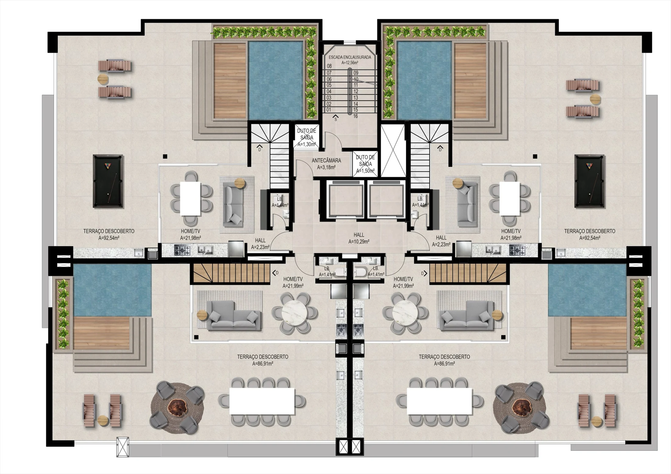 Planta do empreendimento