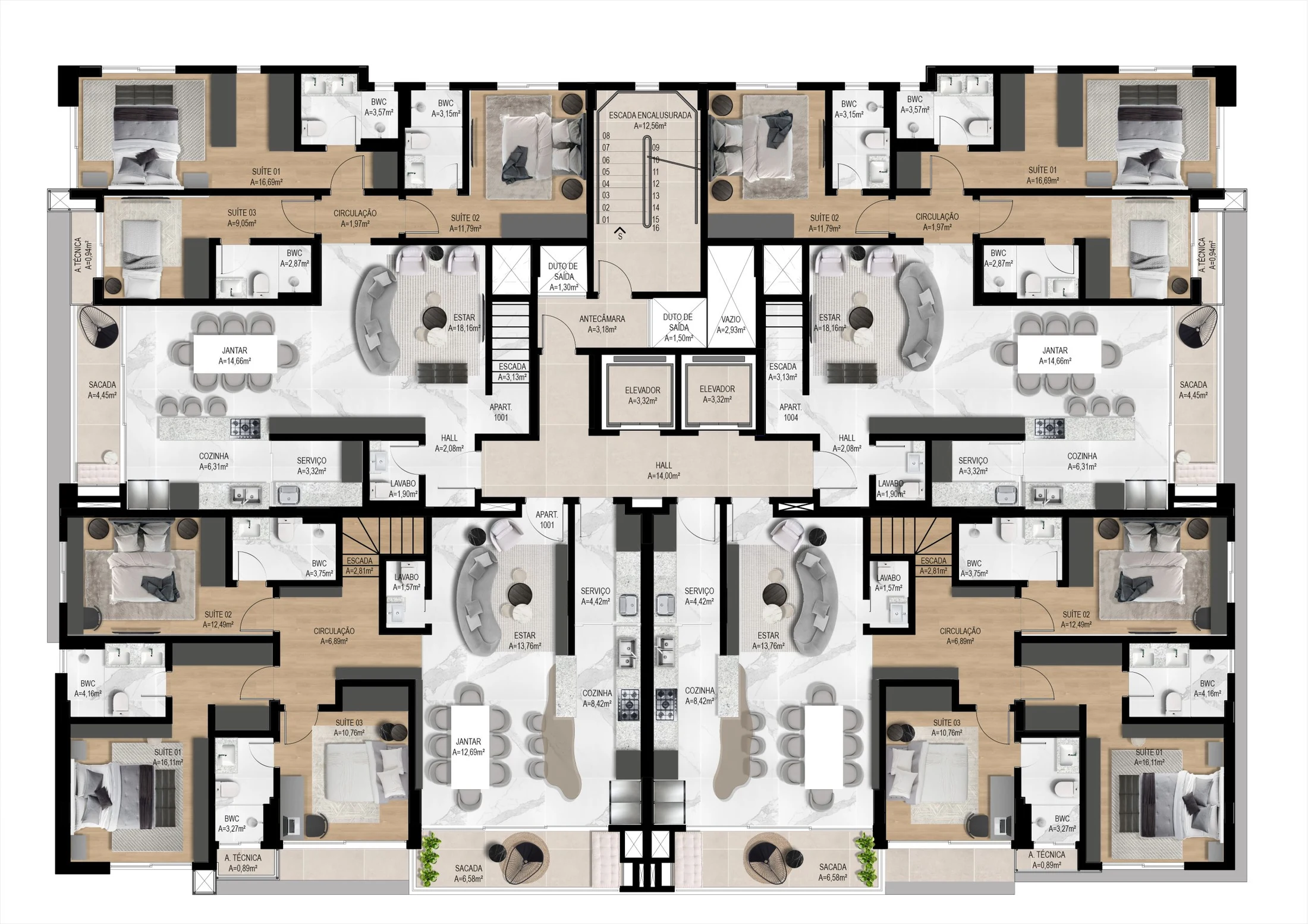 Planta do empreendimento