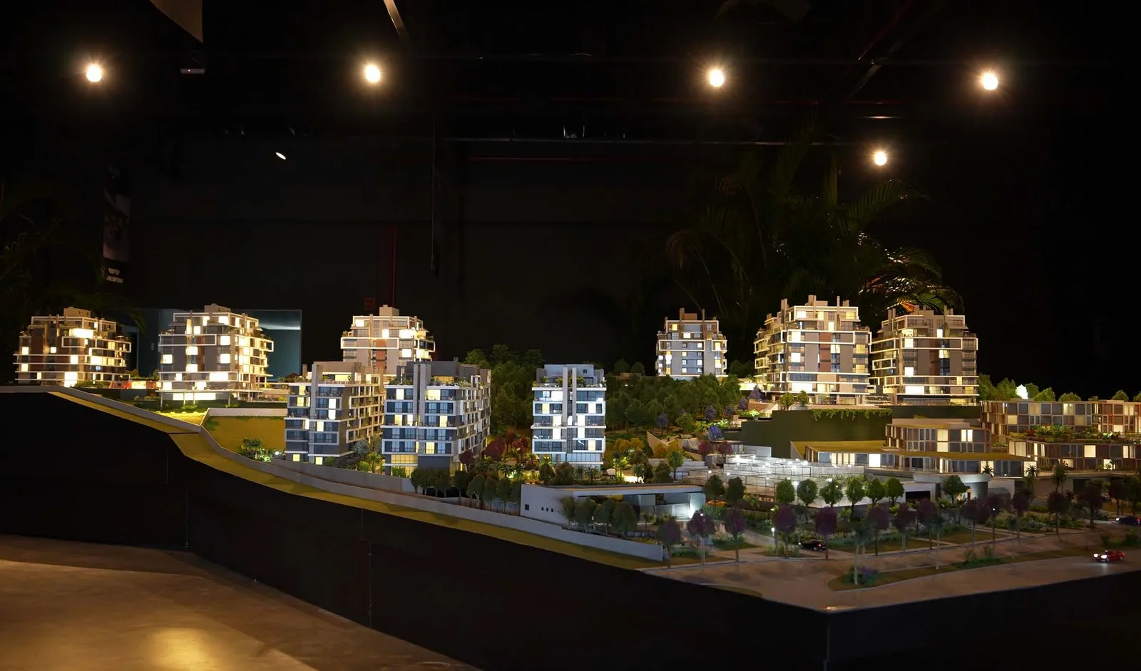 Maquete do conjunto — contexto do empreendimento