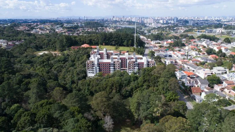 Vista aérea da região