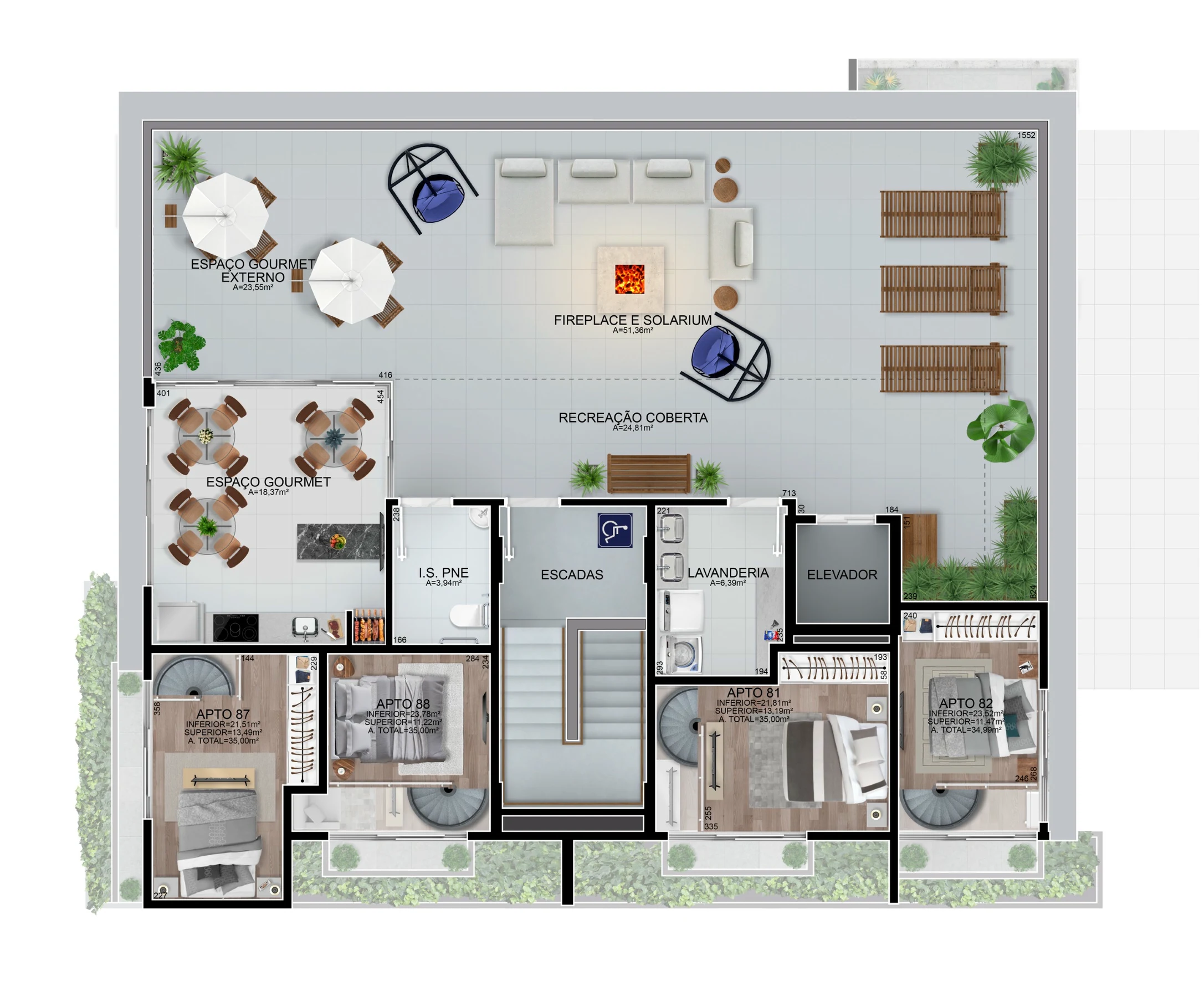 Planta do empreendimento