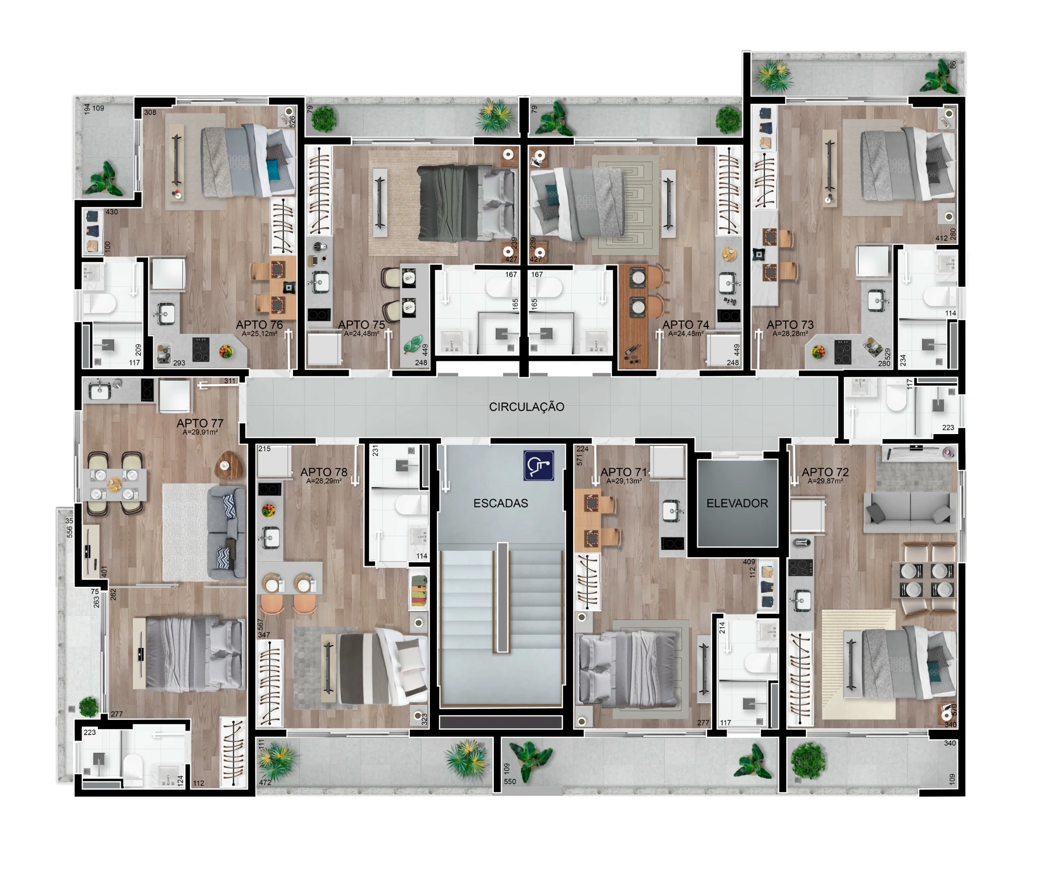 Planta do empreendimento