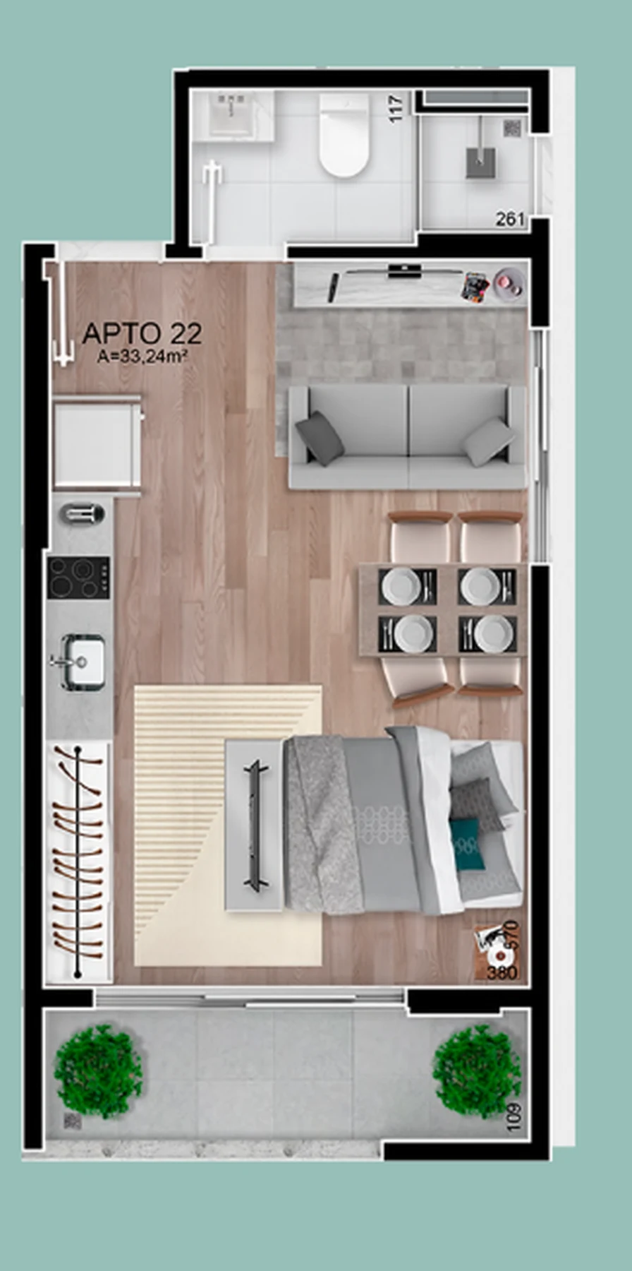 Planta do empreendimento
