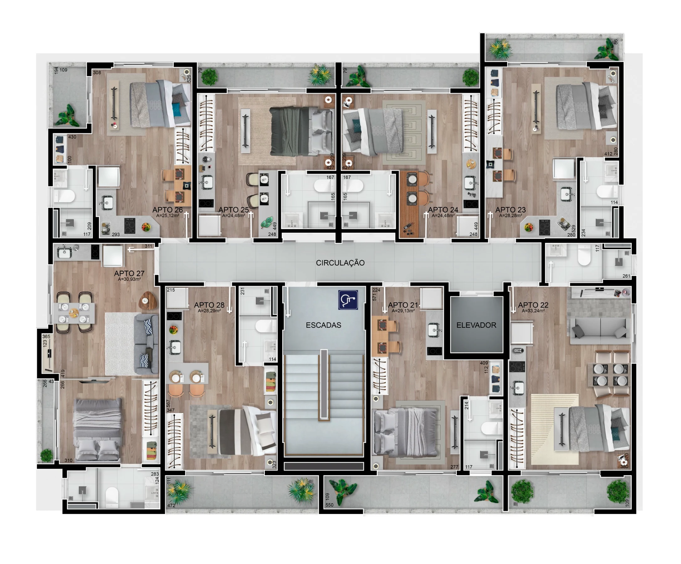 Planta do empreendimento