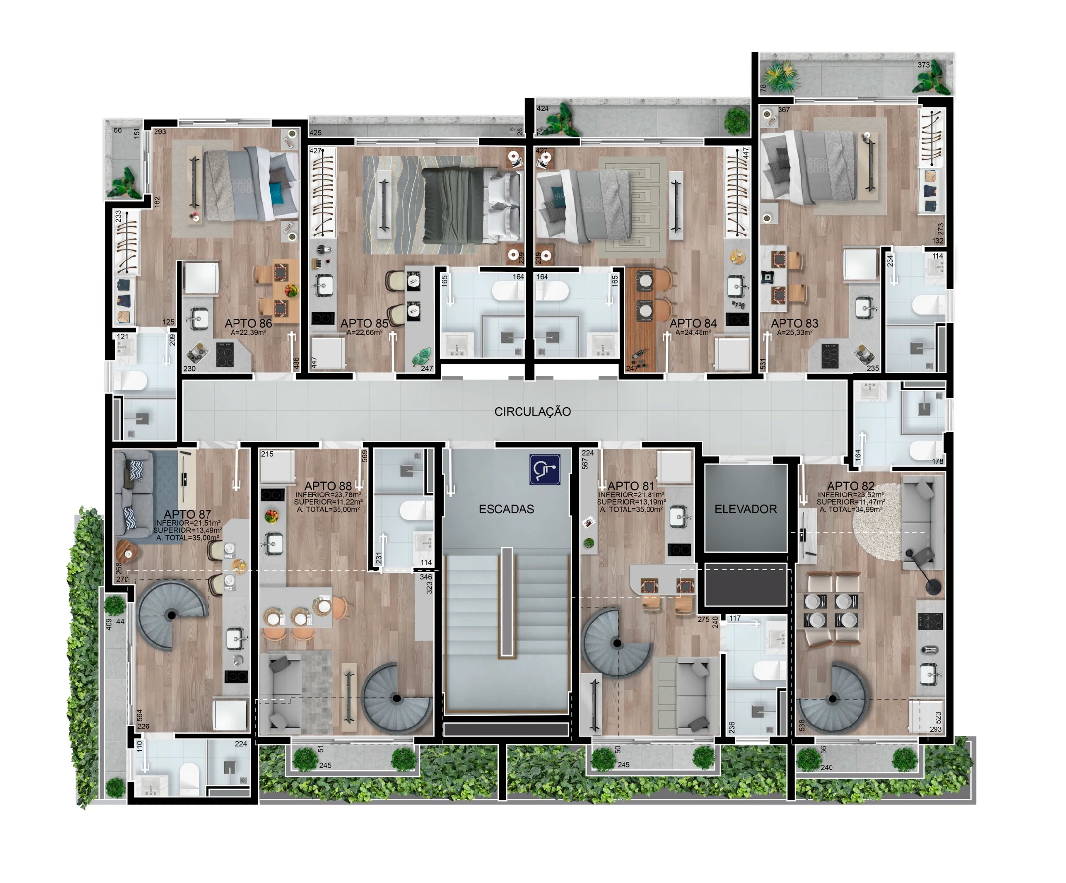 Planta do empreendimento