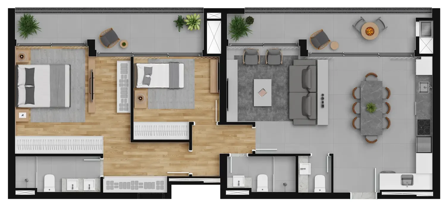 Planta do empreendimento