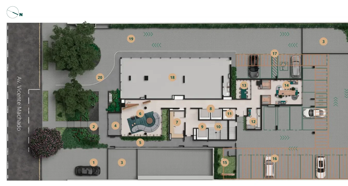 Planta do empreendimento