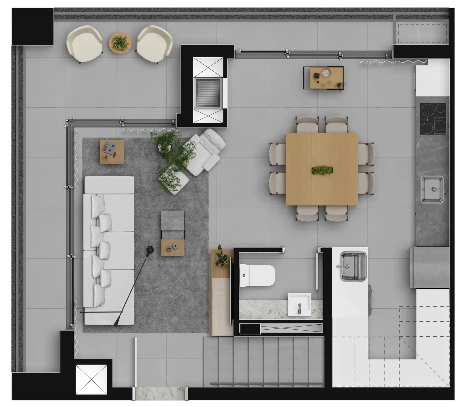 Planta do empreendimento