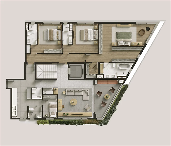 Planta do empreendimento