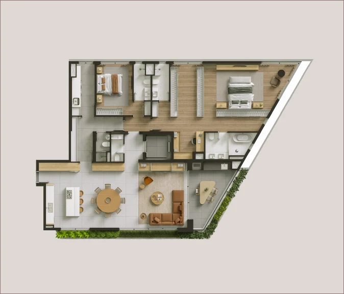 Planta do empreendimento
