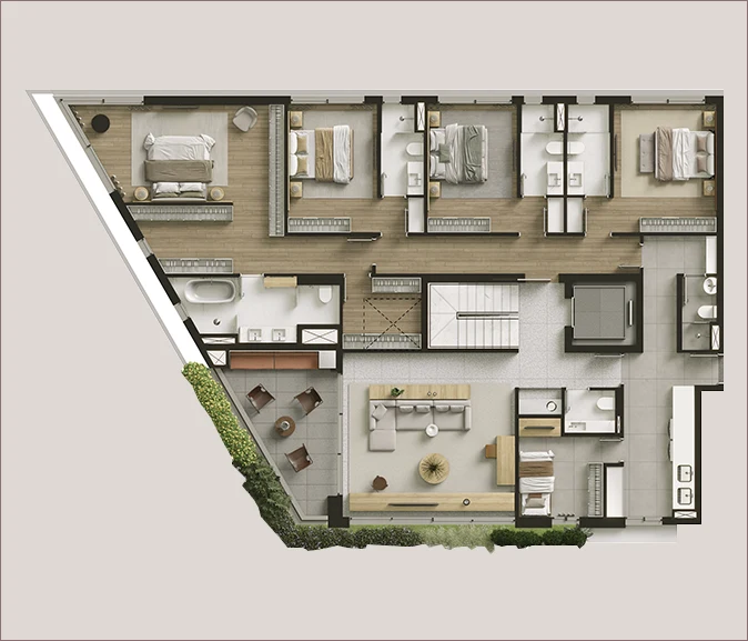 Planta do empreendimento