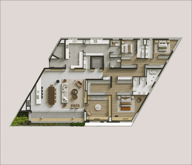 Planta do empreendimento