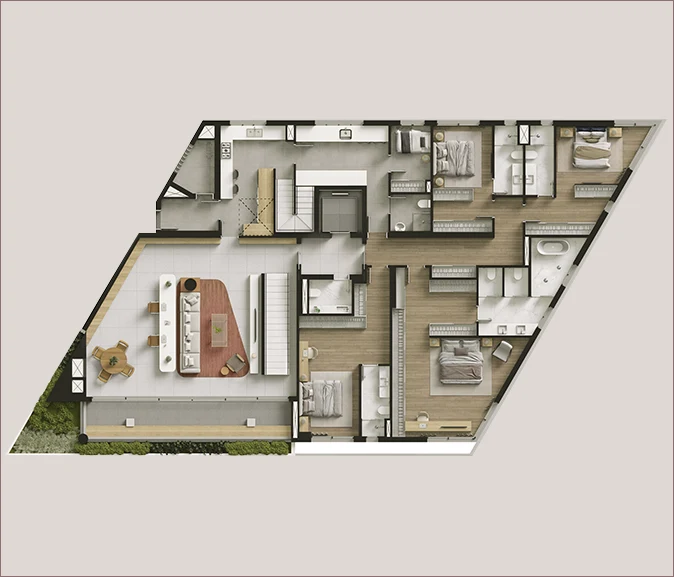 Planta do empreendimento