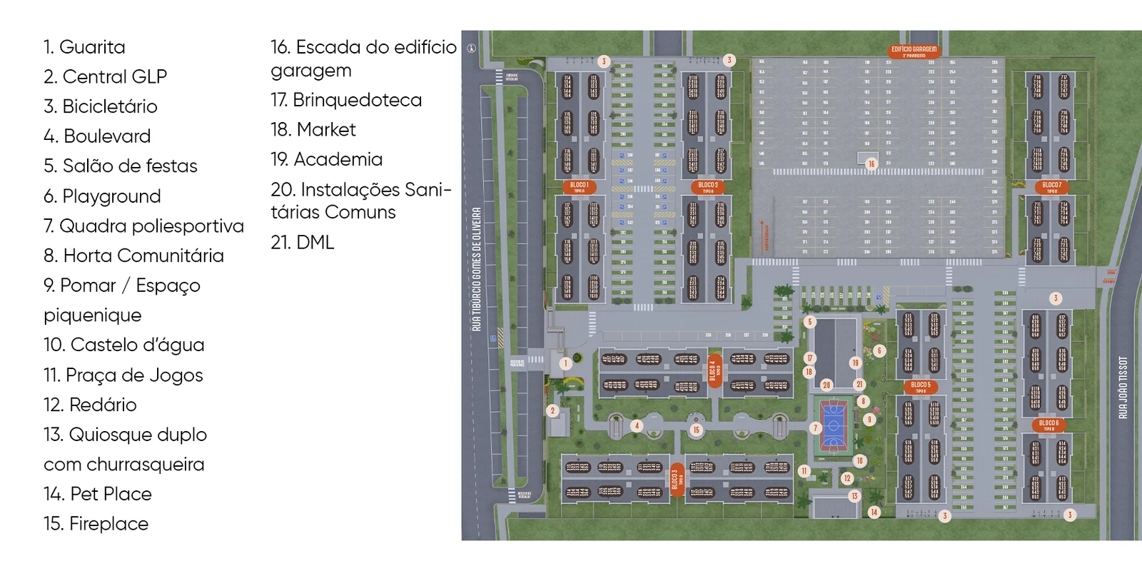 Planta do empreendimento